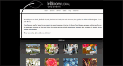 Desktop Screenshot of inbloomhawaii.com